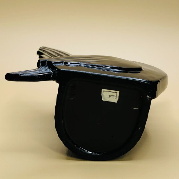 Vintage Fitz and Floyd Skylark Dove Vase: Art Deco Revival Ceramic Centerpiece - Picture 8 of 10